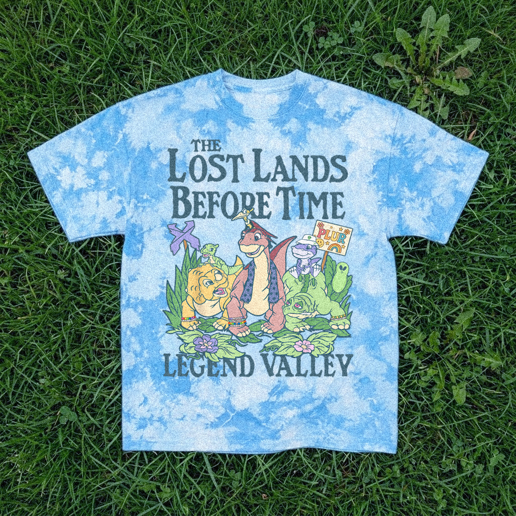 lost lands | before time t-shirt