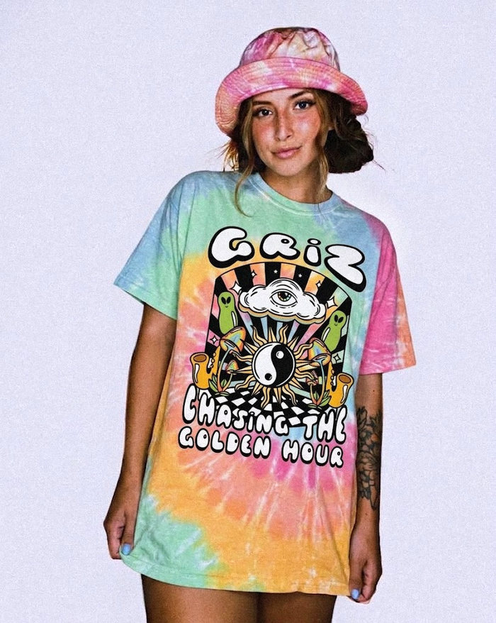 griz | chasing the golden hour t-shirt