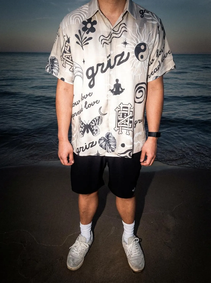 griz | vibe check button down