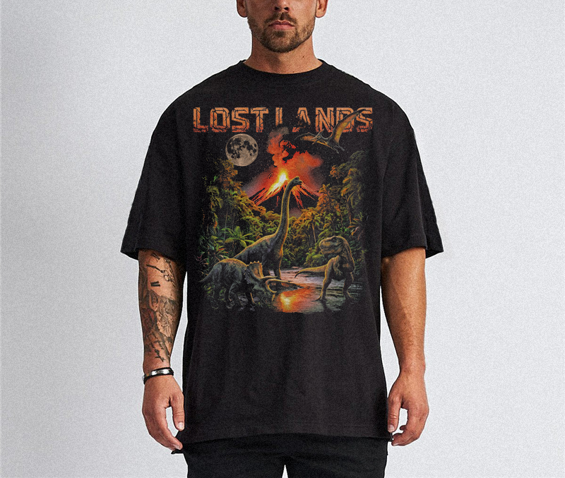 lost lands | retrosaur t shirt