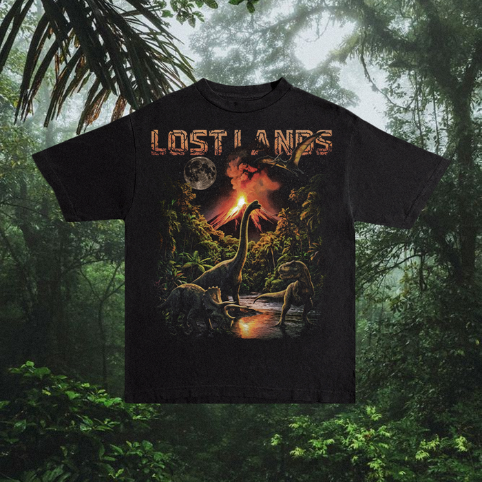 lost lands | retrosaur t shirt