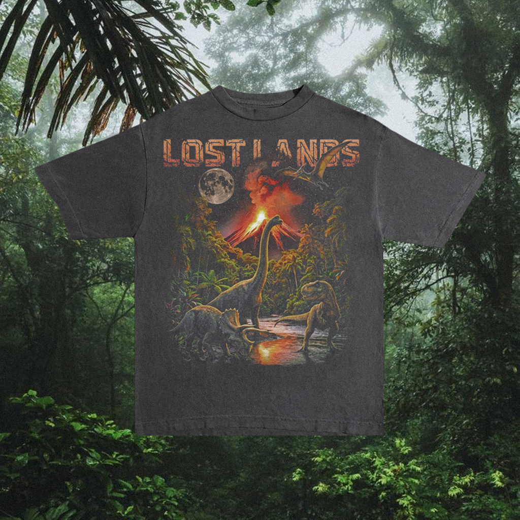 lost lands | retrosaur t shirt