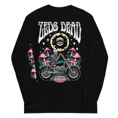 スリープデイズ mens-long-sleeve-shirt-black-