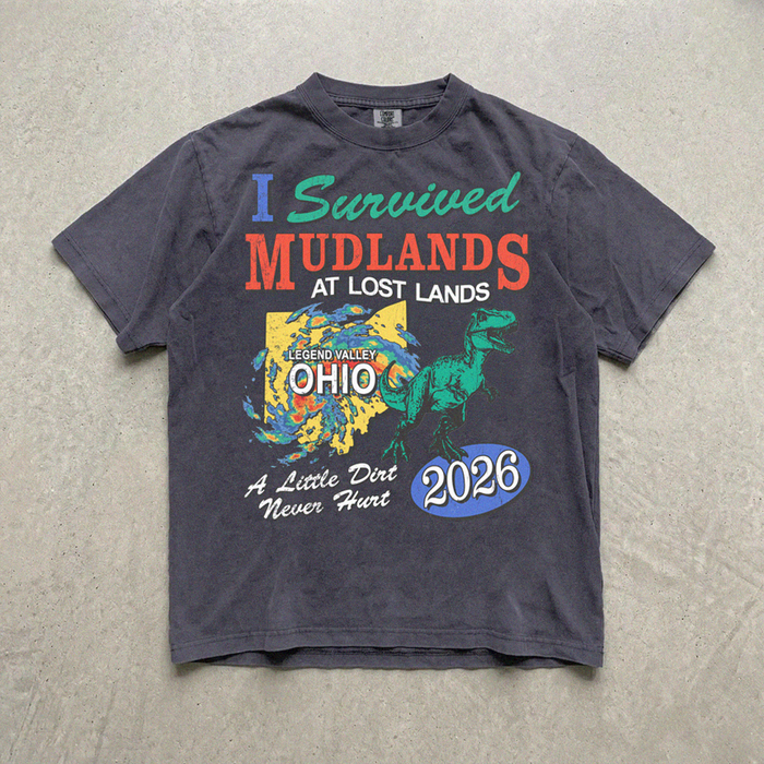 lost lands | mud lands t-shirt