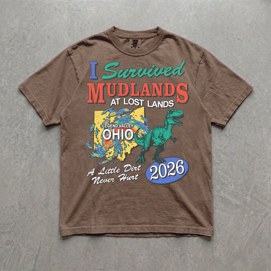 lost lands | mud lands t-shirt