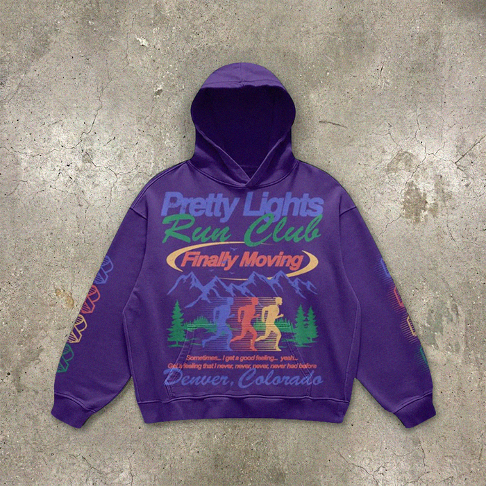 PRETTY LIGHTS | run club hoodie
